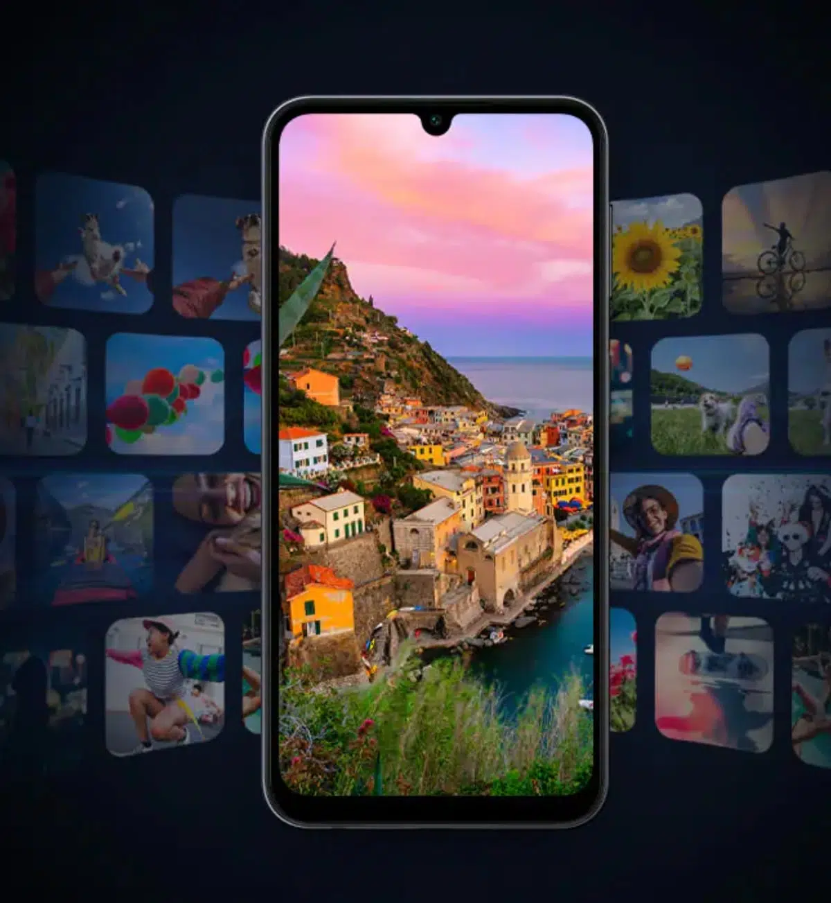 The Samsung Galaxy A24 being used for gaming, showcasing smooth and responsive performance. (Samsung Galaxy A24 playing a game)