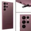Samsung S22 Ultra (UK) - Burgundy Color, Excellent Condition