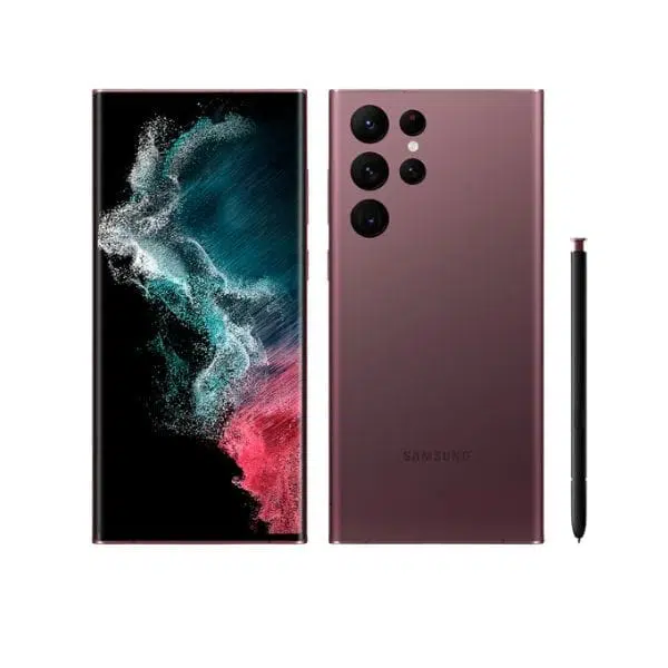 Samsung S22 Ultra Burgundy - Powerful Camera & S Pen Support
