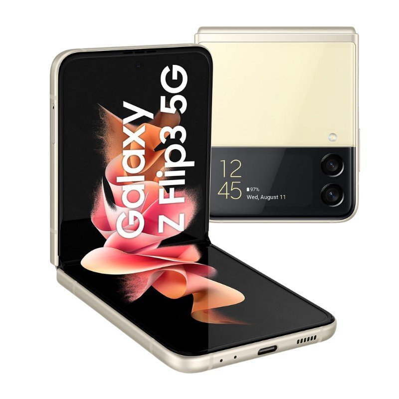 Samsung Flip 3 - Unlocked (A Grade) - Cream