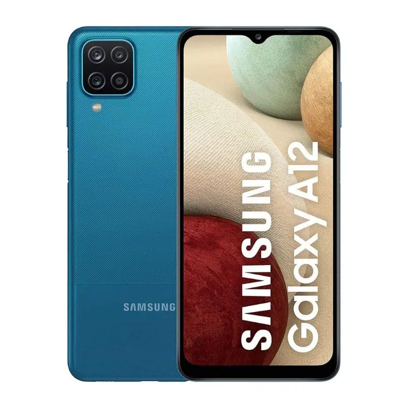 Samsung Galaxy A12 DUAL SIM – A Grade (4GB+64GB) – Unlocked - Blue