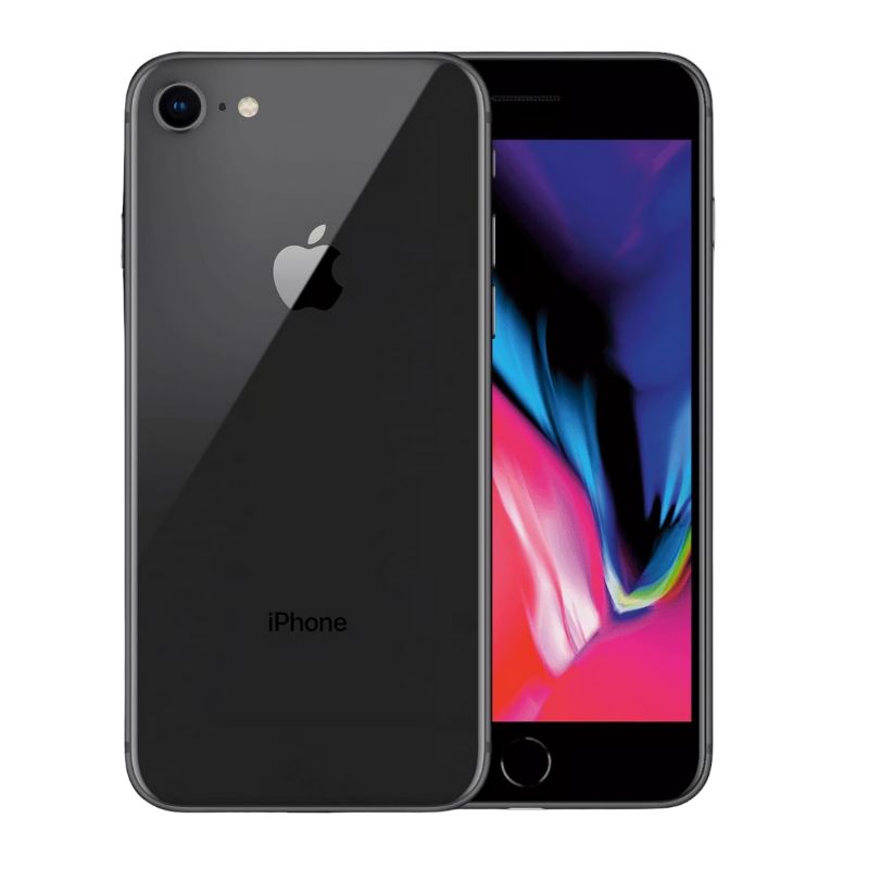 iPhone 8 - 64GB - Unlocked (A Grade) - Black