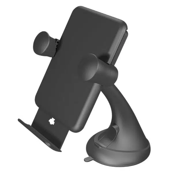 ZENS Wireless car charger (5W) (Qi certified I Soft-Touch Finish)