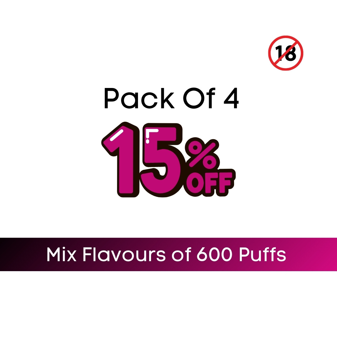 Buy any mix of 600 puff disposable vapes and get a discount - Special Deal at iVape