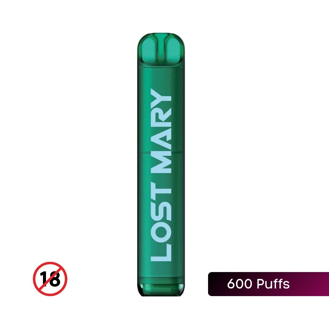 Lost Mary AM600 Disposable Vape with 20mg Nicotine Salt - Up to 600 Puffs - Available in Multiple Flavors