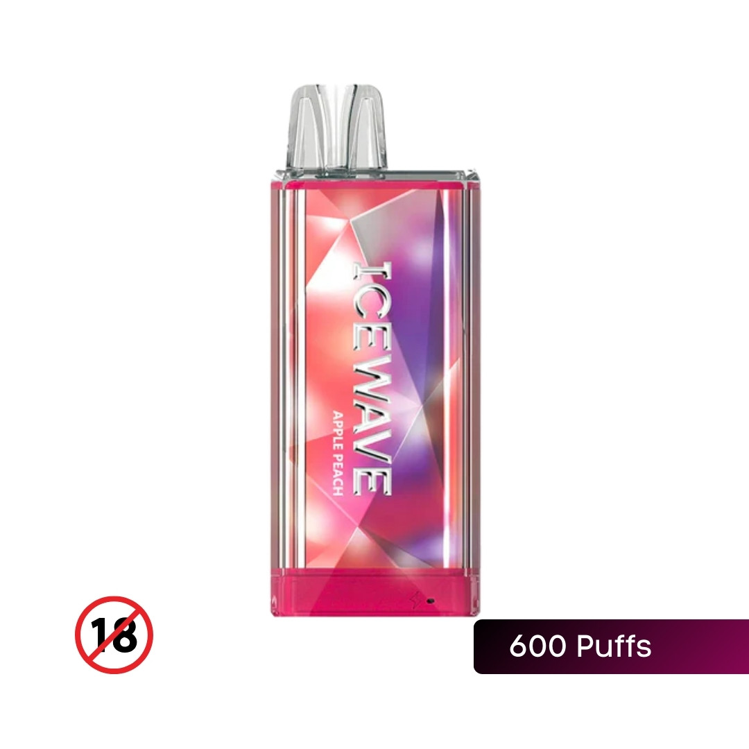 Icewave B600 Apple Peach Disposable Vape - 600 Puffs