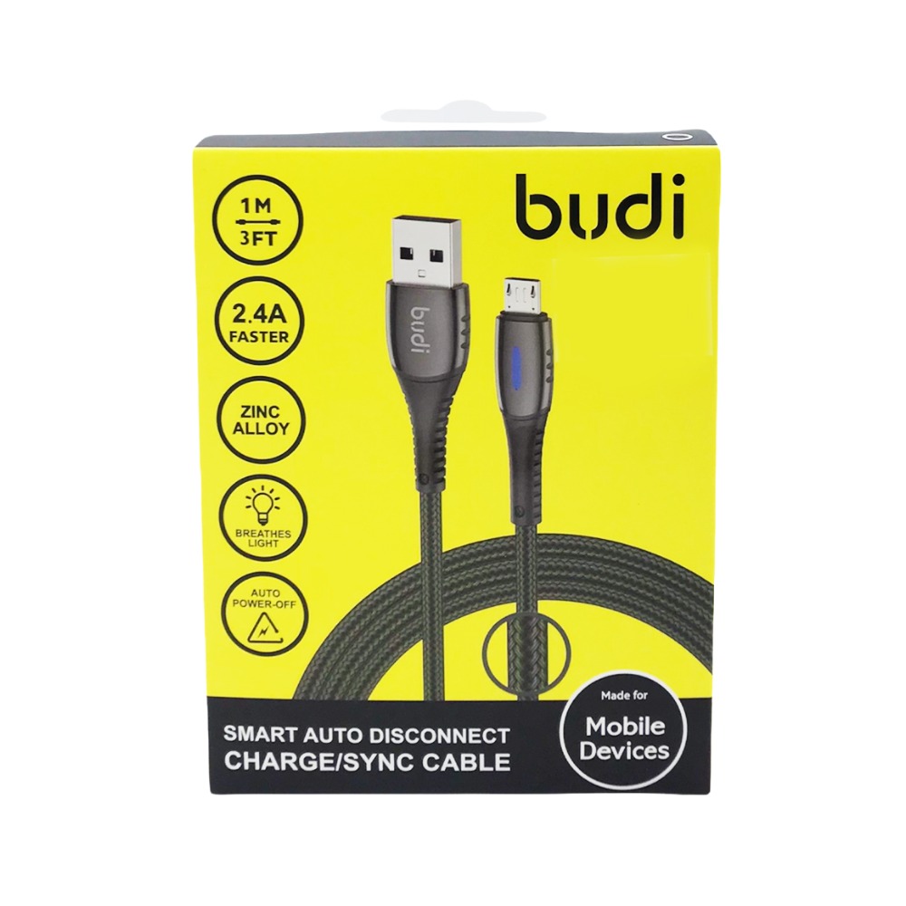 Budi USB to Micro - Charging Cable