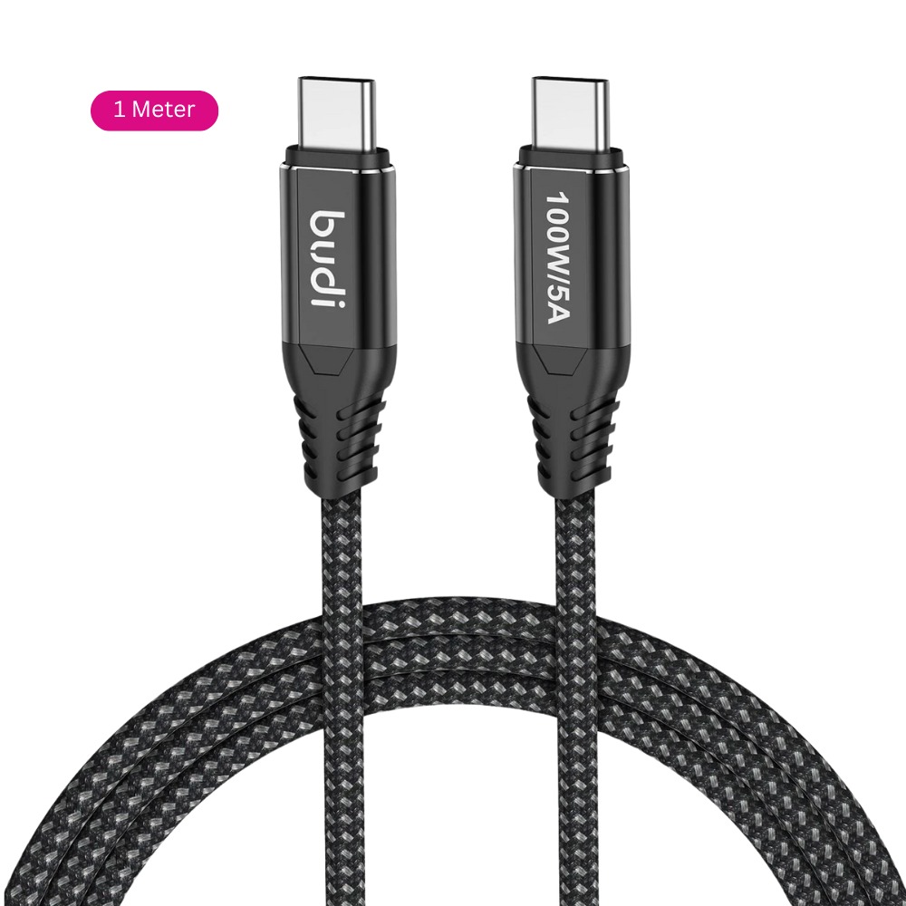 Budi Type C to Type C - Charging Cable - 1 Meter