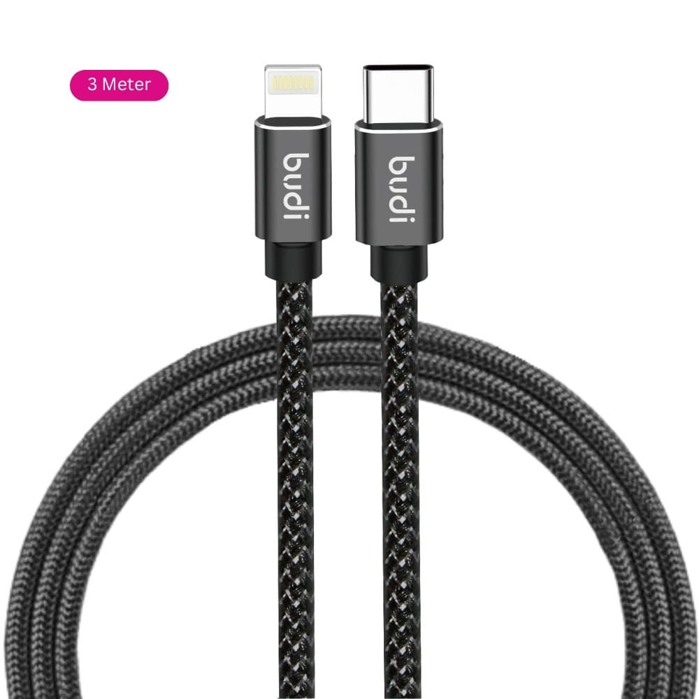 Budi Type C to iPhone - Charging Cable - 3 Meter