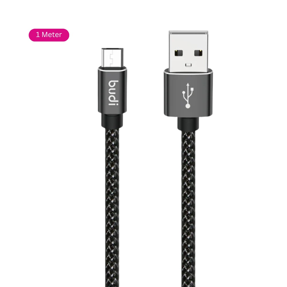 Budi USB to Micro - Charging Cable - 1 Meter