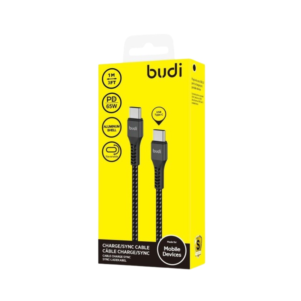 Budi Type C to Type C - Charging Cable