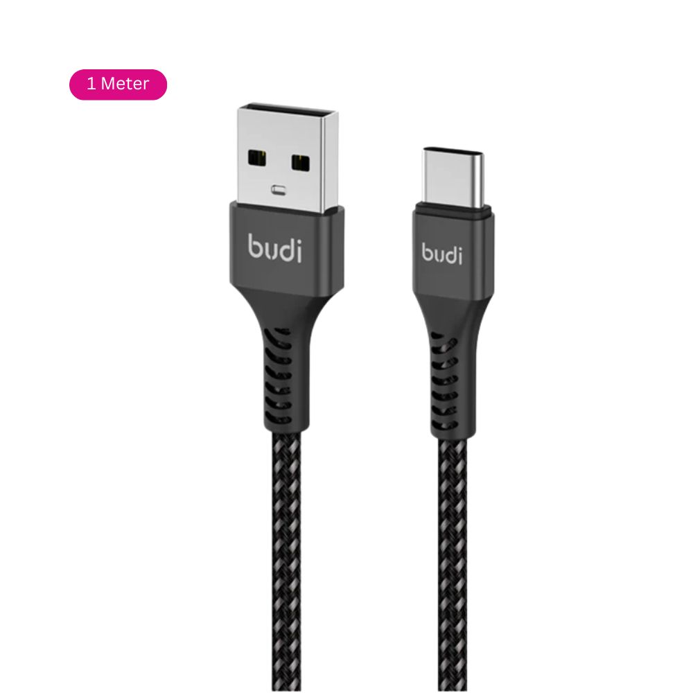 Budi USB to Type C - Charging Cable - 1 Meter