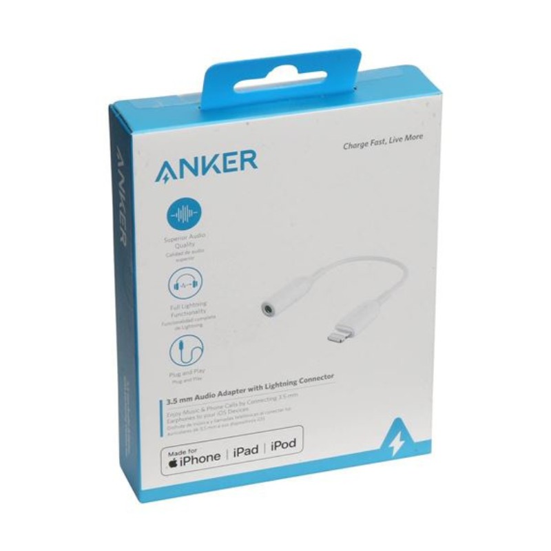 Anker Audio Adapter For iPhones, iPad & iPods