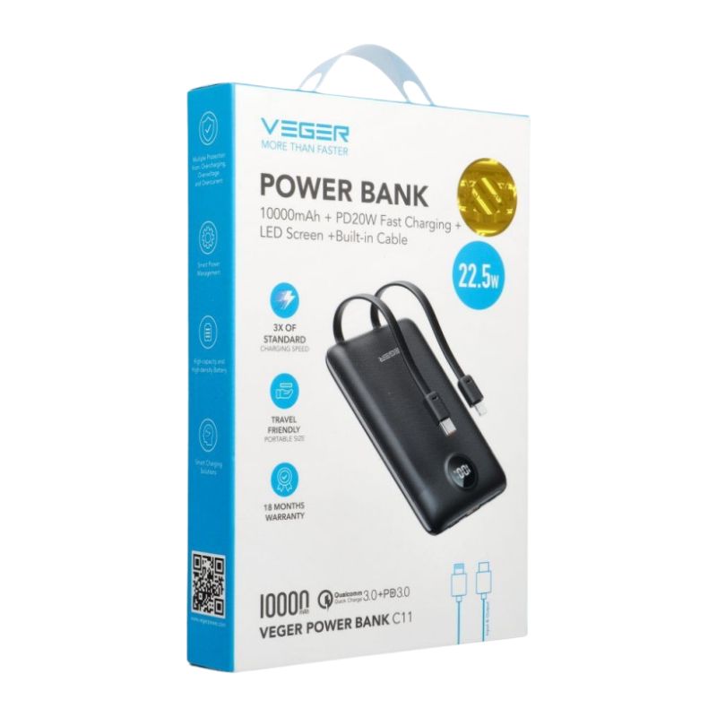 Veger Power Bank 10000mah​ - C11