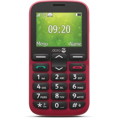 Doro 1380 senior phone with large, easy-to-use buttons)